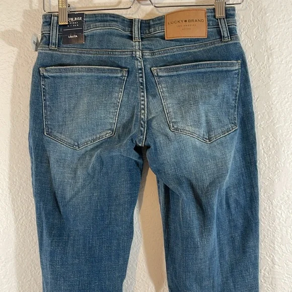 LUCKY BRAND Lolita Low Rise Skinny Denim Jeans Size 2 NEW - Picture 7 of 16